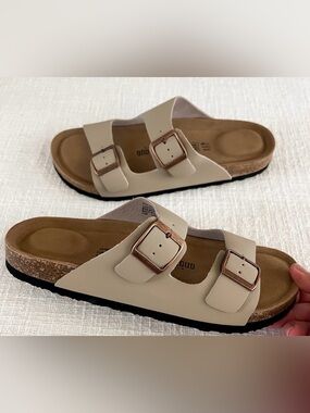 Project Cloud Women's | 100% Genuine Leathe Sandals | Memory Foam US 11 F15